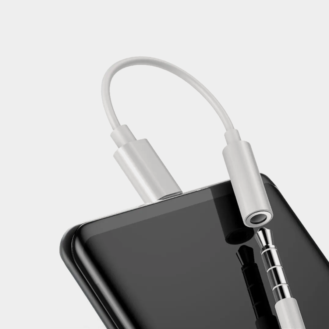 Adaptador de Audio Tipo C a Jack 3.5 mm