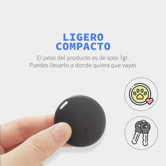 GPS Localizador y Rastreador para Mascotas y Objetos