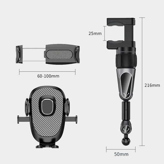 Soporte Celular para Carro Espejo S802 | Holder 360°