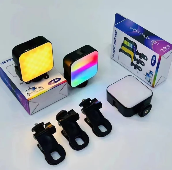 Luz de Video LED RGB – Iluminación Profesional en tus Manos