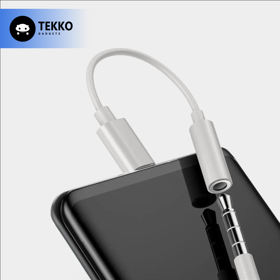 Adaptador de Audio Tipo C a Jack 3.5 mm