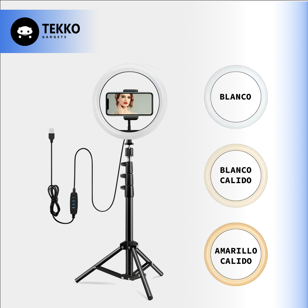 ARO DE LUZ 26CM 3 TONOS