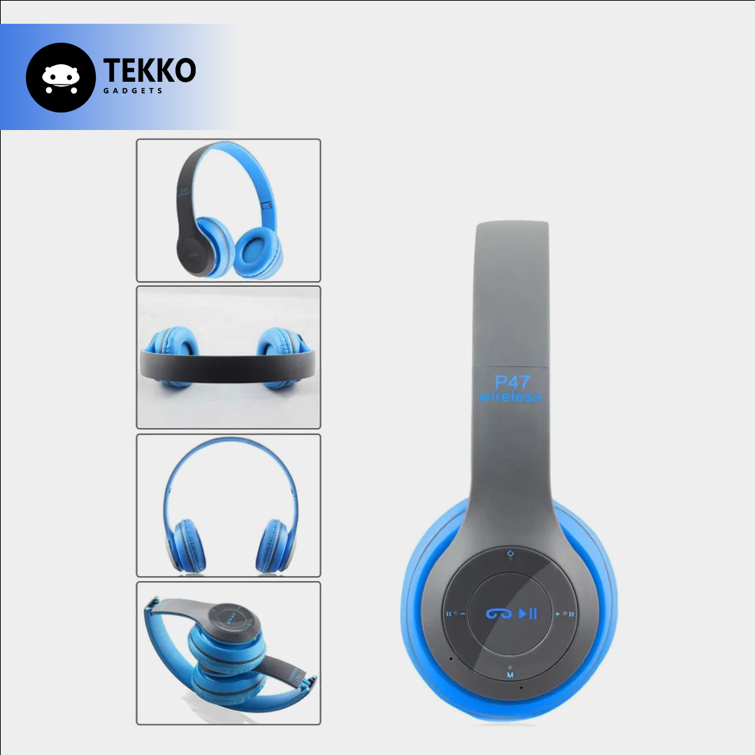 Audífonos Diadema Bluetooth P47