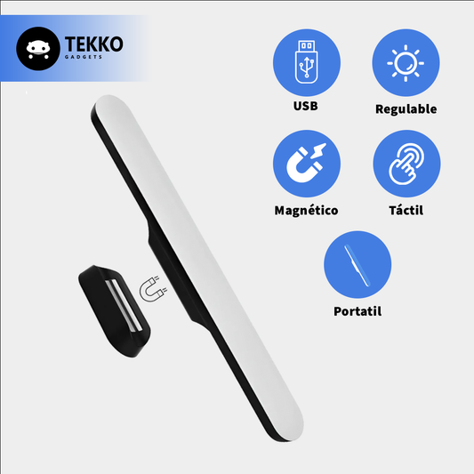 Barra Lampara De Luz Led Magnetica Recargable 3w