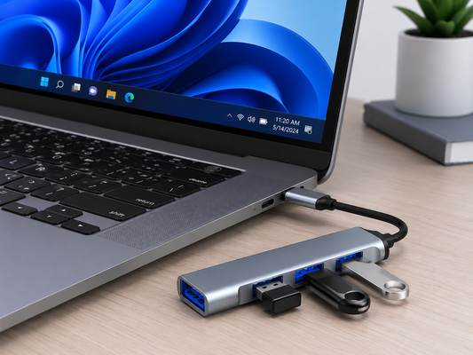 Adaptador Convertidor Multipuerto Tipo C