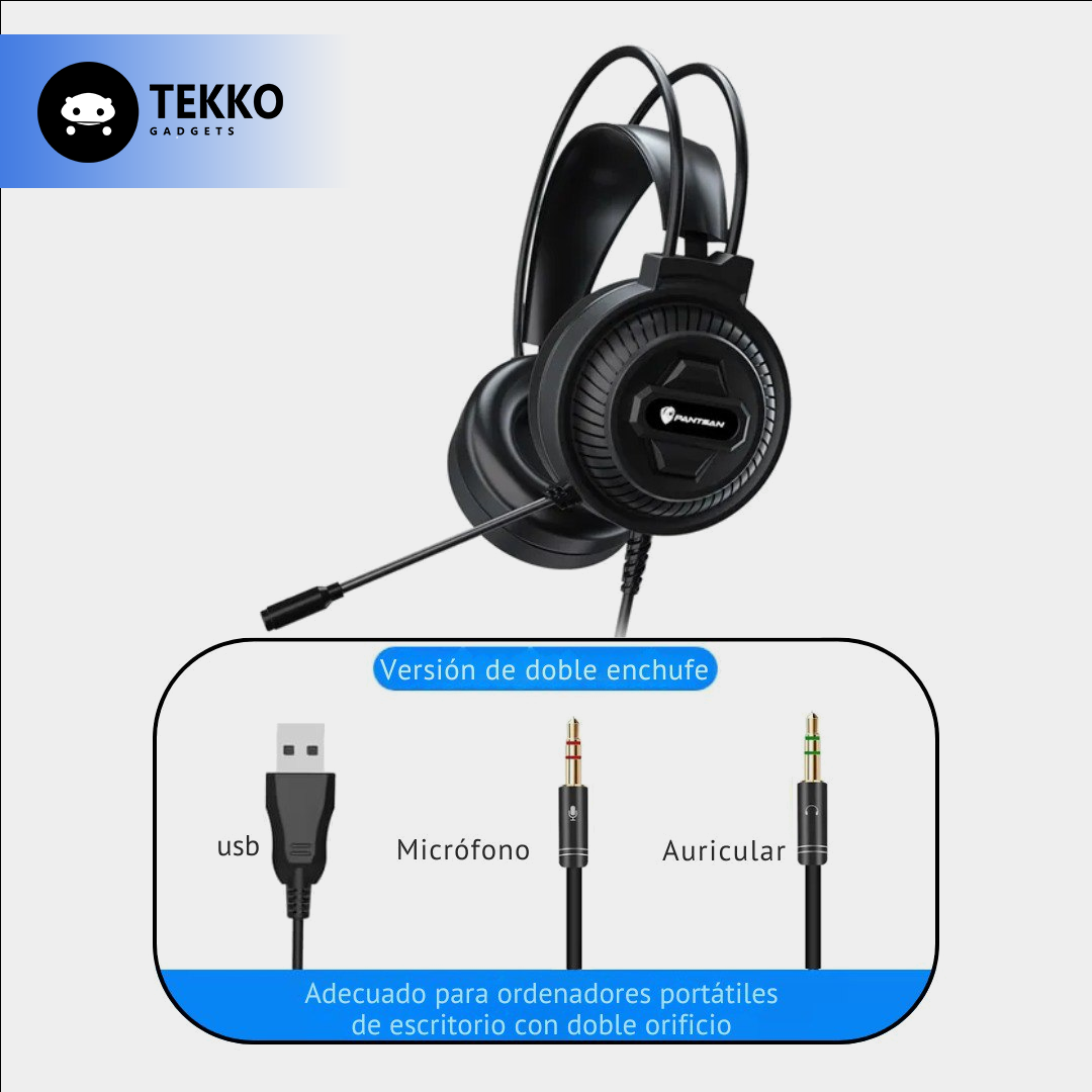 Diadema Gamer Alámbrica PSH-400 Pantsan – Sonido 5.1