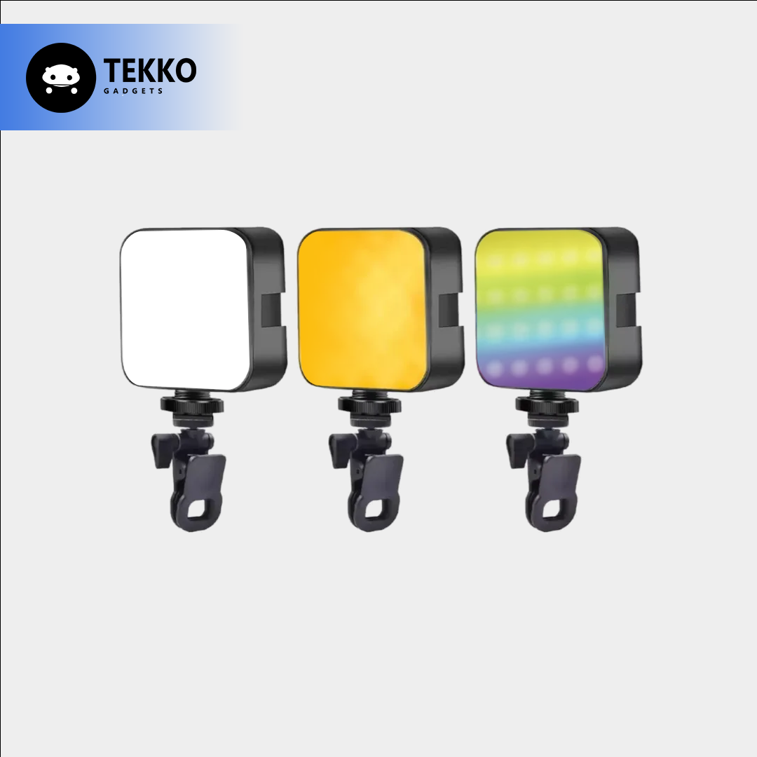 Luz de Video LED RGB – Iluminación Profesional en tus Manos