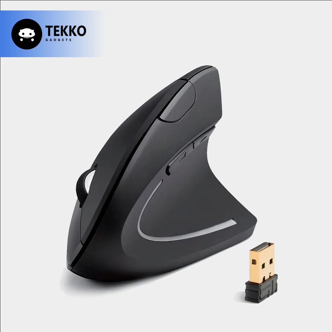 Mouse Inalámbrico Vertical Ergonómico
