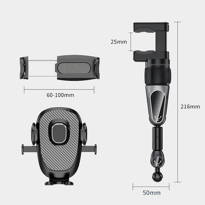 Soporte Celular para Carro Espejo S802 | Holder 360°