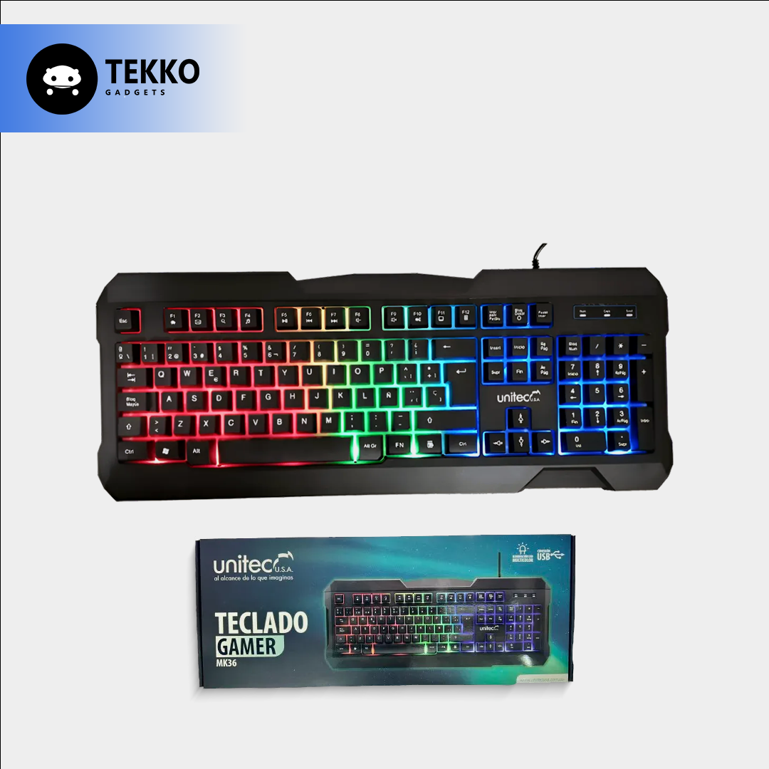 Teclado Gamer con Luz LED MK36