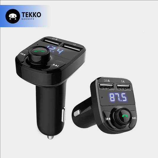 Transmisor Bluetooth X8 para Auto | Llamadas y Música Manos Libres